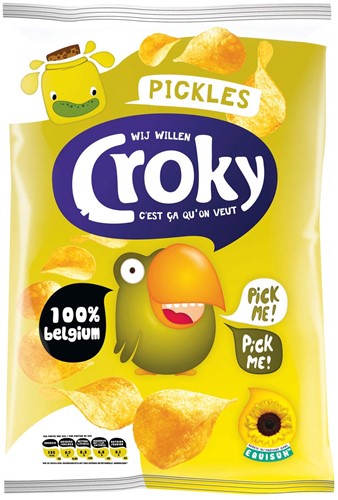 Chips Croky pickels 100gr