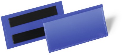 Insteekhoes Durable 1741 magnetisch 100x38 liggend blauw p/50