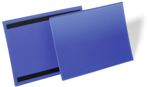 Insteekhoes Durable 1745 magnetisch A4 liggend blauw p/50